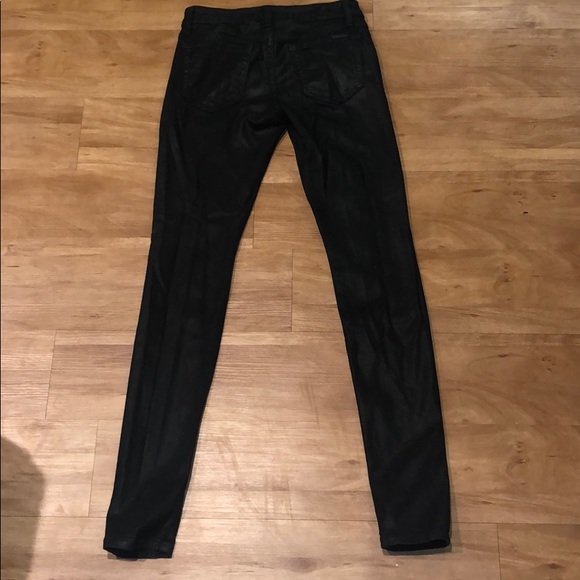 Joe’s Black Leather Jeans - Picture 6 of 6